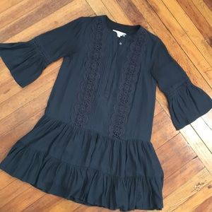 LOFT Lacy Flounce Dress